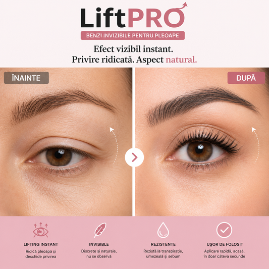 LiftPro - Benzi Invizibile Pleoape