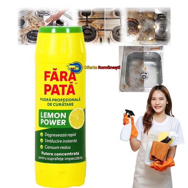 Pudră Magică pentru Curățenie