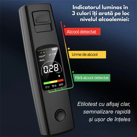 AlcoScan Pro - Etilotest Portabil