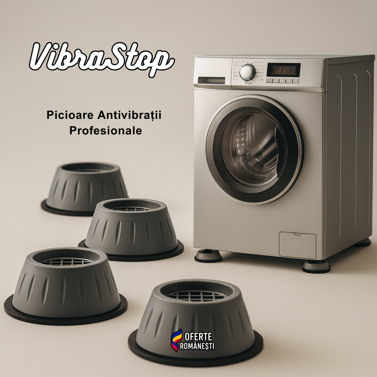 VibraStop - Picioare Antivibrații Profesionale