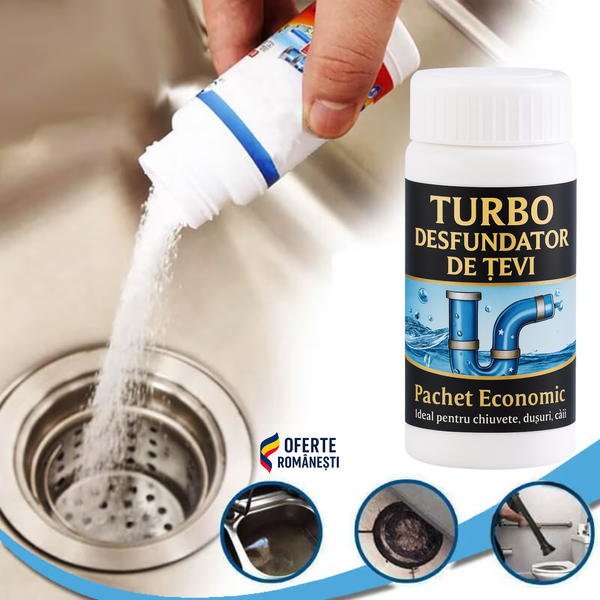 Turbo Desfund - Soluție Minune pentru Țevi