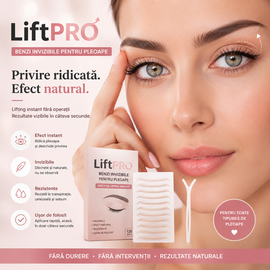 LiftPro - Benzi Invizibile Pleoape
