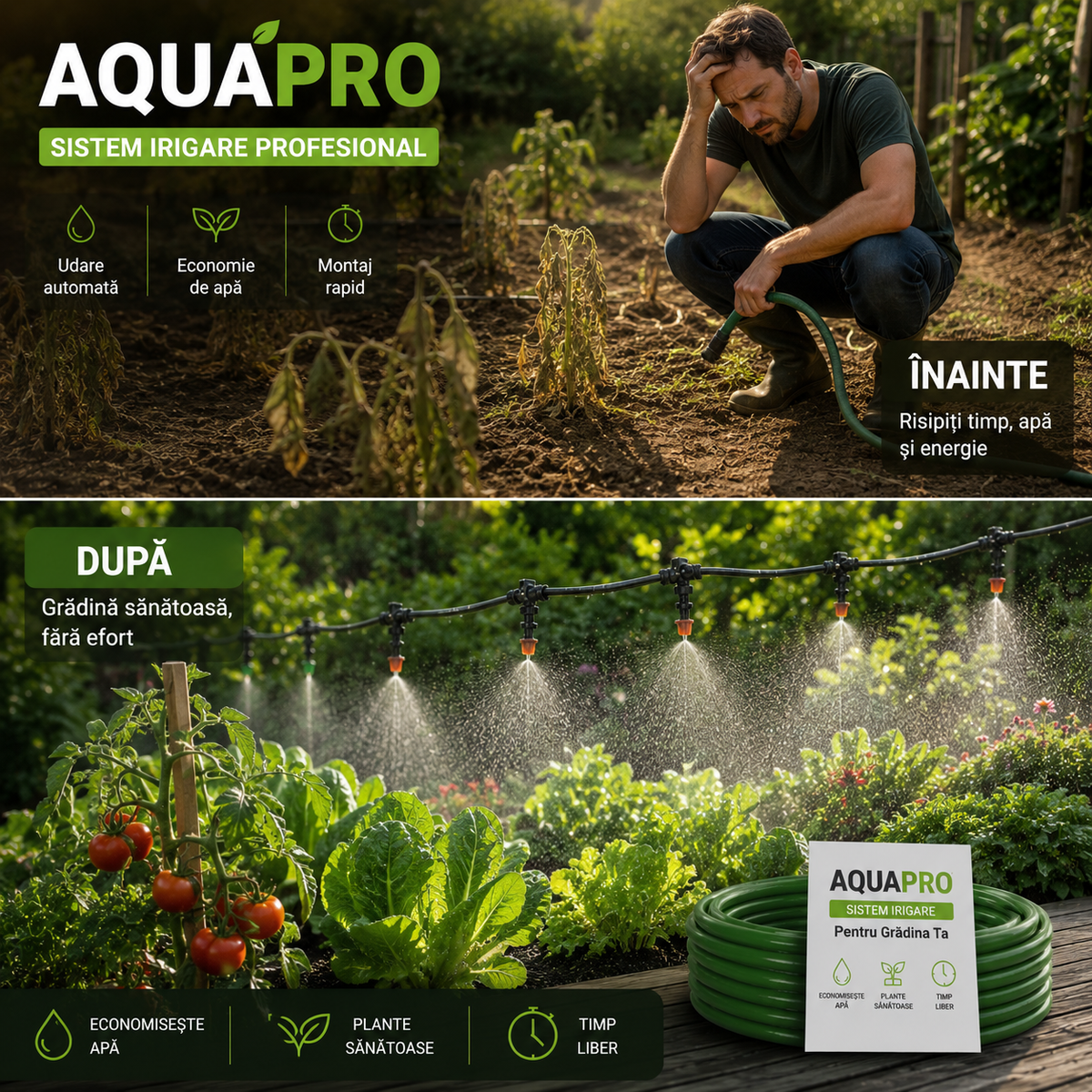 Sistem Irigare Profesional - AquaPro