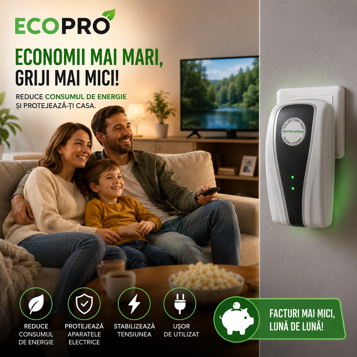 Economizor de Energie Casnic - EcoPro