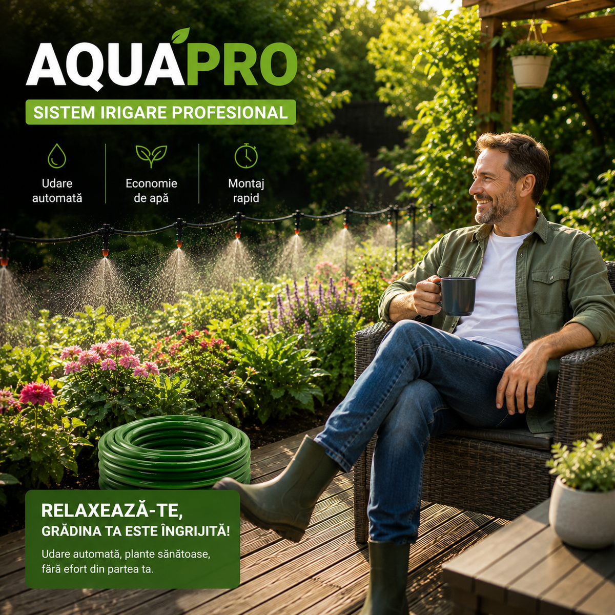 Sistem Irigare Profesional - AquaPro
