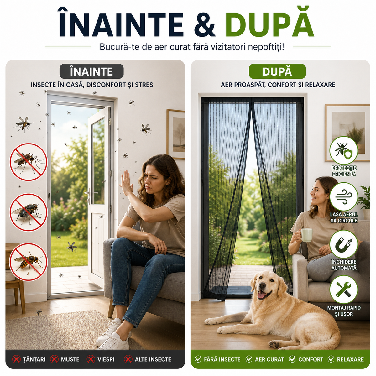 InsectProtect - Plasă Magnetică