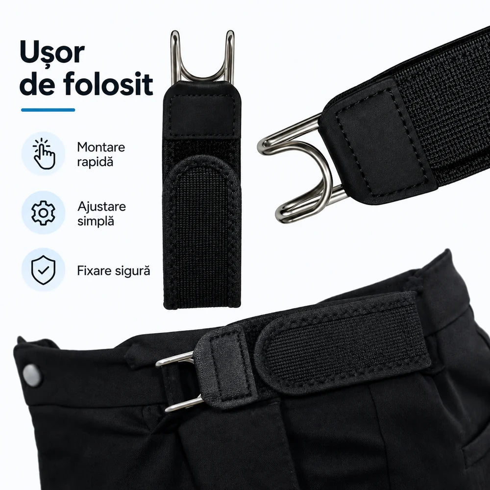 FlexiBelt Pro - Curea Invizibilă Fără Cataramă
