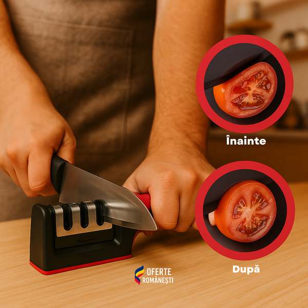 SharpMaster - Ascuțitor Profesional pentru Cuțite