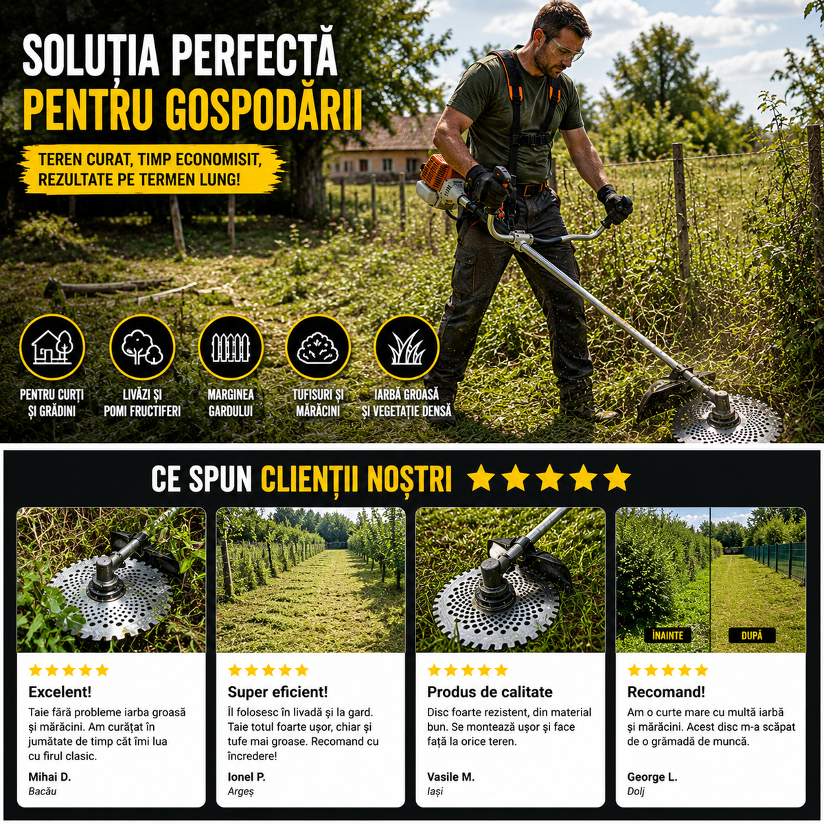 ProSteel Cutter - Disc motocoasă