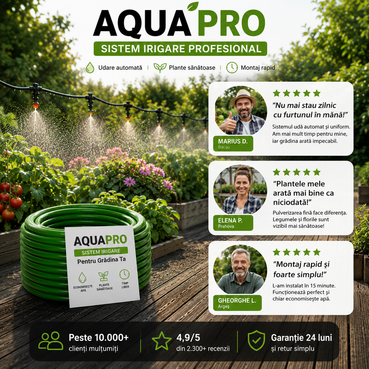 Sistem Irigare Profesional - AquaPro