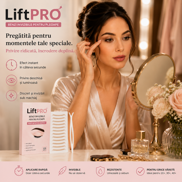 LiftPro - Benzi Invizibile Pleoape