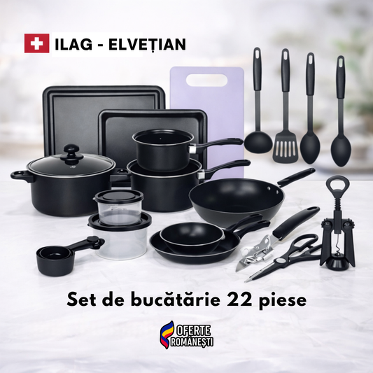 Set Bucătărie 22 piese - Ilag Elveția