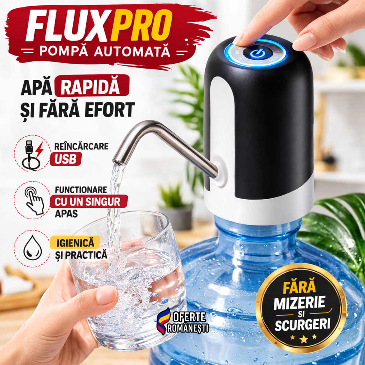 FluxPro - Pompă Automată
