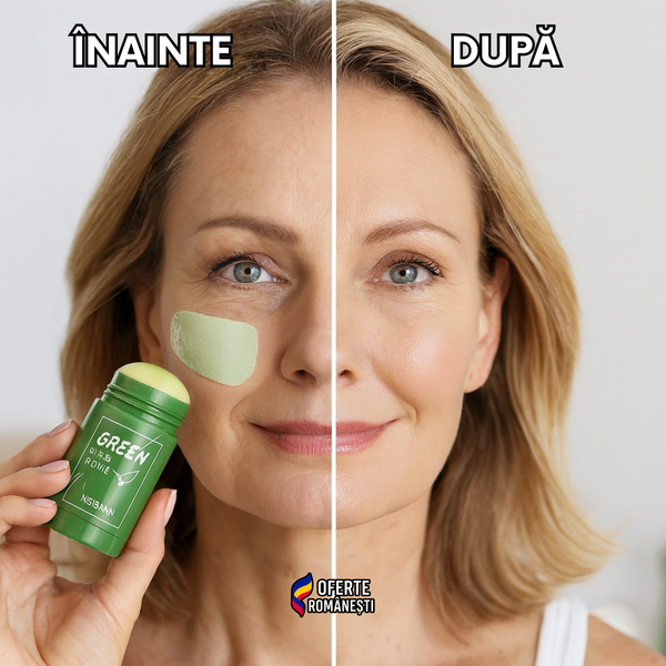 GreenTeaRoll - Masca Facială Naturală