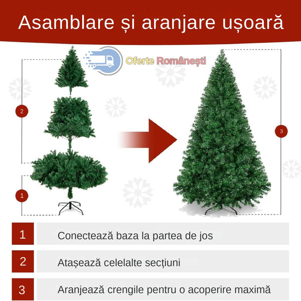 Bradul de Vis pentru Crăciun - 180cm